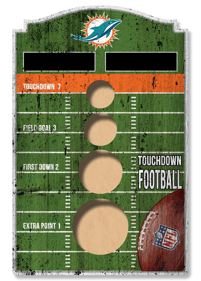 Load image into Gallery viewer, Fan Creations Gameday Games Miami Dolphins Bean Bag Toss
