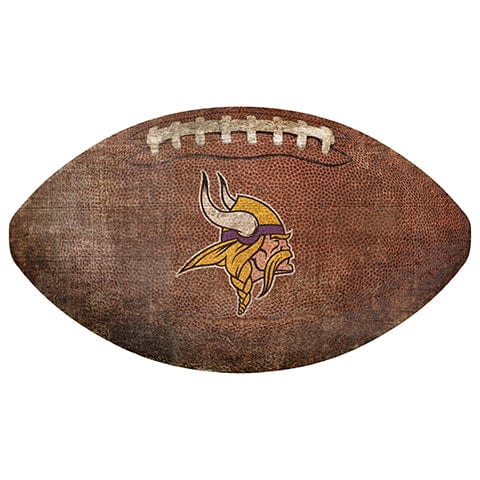 Fan Creations 12" Wall Art Minnesota Vikings 12" Football Shaped Sign