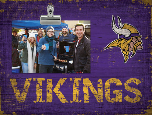 Fan Creations Desktop Stand Minnesota Vikings Team Clip Frame