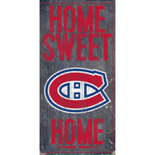Fan Creations 6x12 Vertical Montreal Canadiens Home Sweet Home 6x12