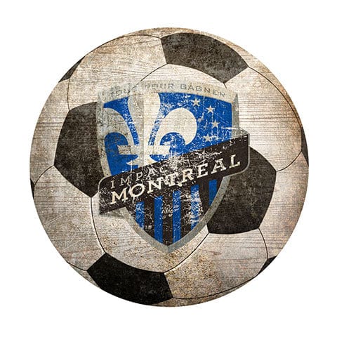 Fan Creations 12" Wall Art Montreal Impact 12" Soccer Shaped Sign