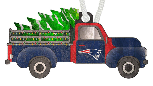 Fan Creations Holiday Home Decor New England Patriots Truck Ornament