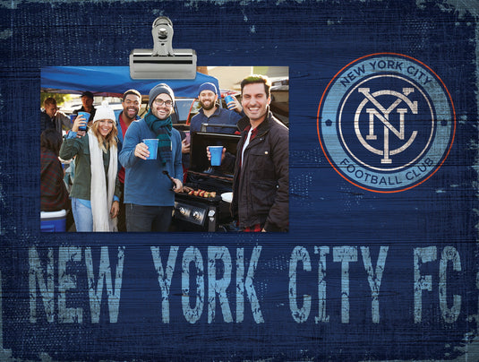 Fan Creations Desktop Stand New York City FC Team Clip Frame