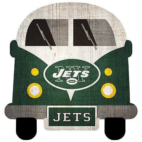 Fan Creations Team Bus New York Jets 12" Team Bus Sign