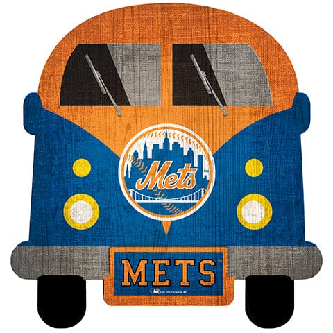 Fan Creations Team Bus New York Mets 12" Team Bus Sign