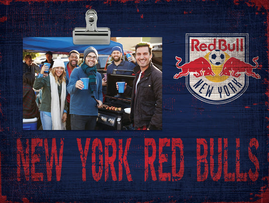 Fan Creations Desktop Stand New York Red Bulls Team Clip Frame