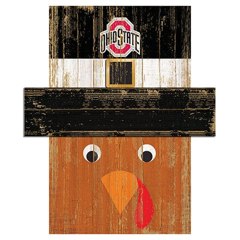 Fan Creations Large Holiday Head Ohio State University Turkey Head