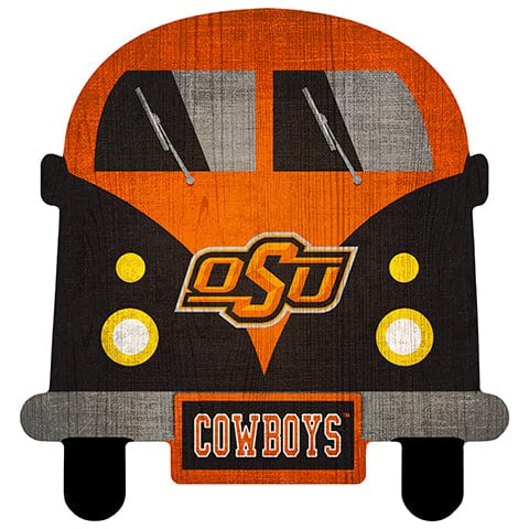 Fan Creations Team Bus OK State 12" Team Bus Sign