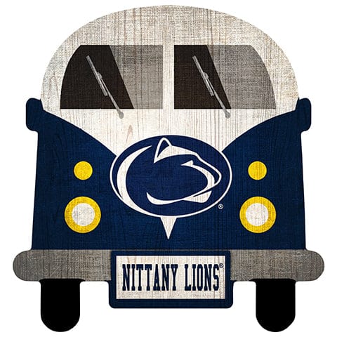 Fan Creations Team Bus Penn State University 12" Team Bus Sign