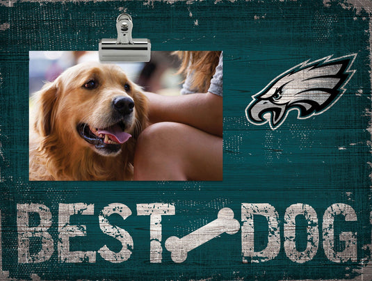 Fan Creations Desktop Stand Philadelphia Eagles Best Dog Clip Frame