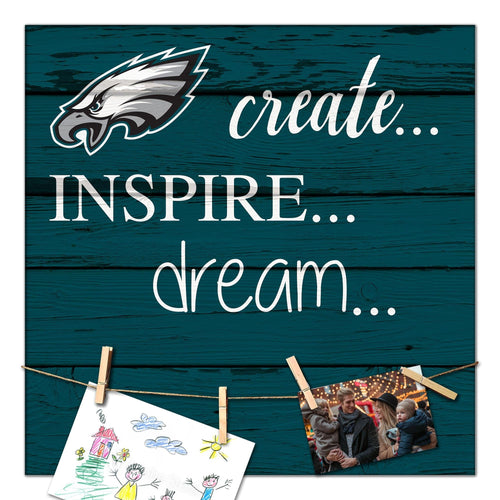 Fan Creations Desktop Stand Philadelphia Eagles Create Dream Inspire 18x18