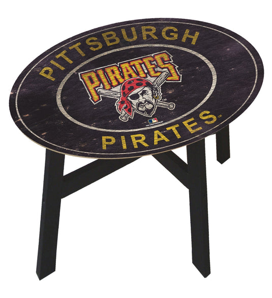 Fan Creations Home Decor Pittsburgh Pirates  Heritage Logo Side Table