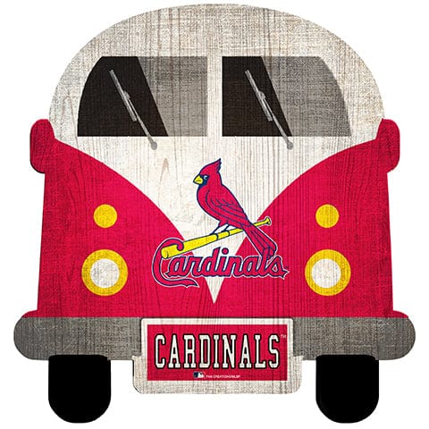 Fan Creations Team Bus Saint (St.) Louis Cardinals 12" Team Bus Sign