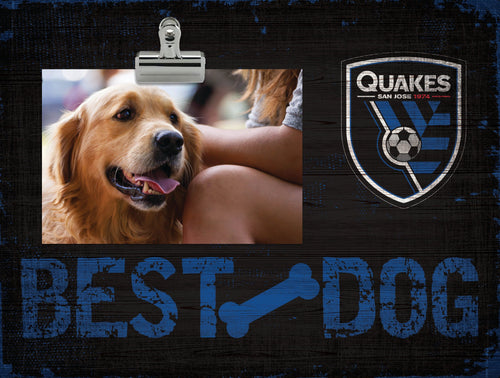 Fan Creations Desktop Stand San Jose Earthquakes Best Dog Clip Frame