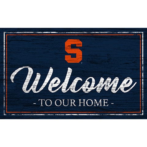 Fan Creations 11x19 Syracuse Team Color Welcome 11x19 Sign