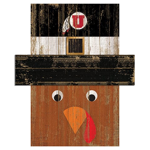 Fan Creations Large Holiday Head Utah Turkey Head