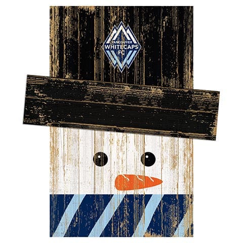 Fan Creations Large Holiday Head Vancouver Whitecaps Snowman Head