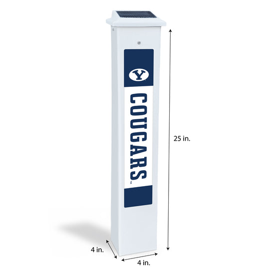 Fan Creations NCAA Team Glow Post - BYU