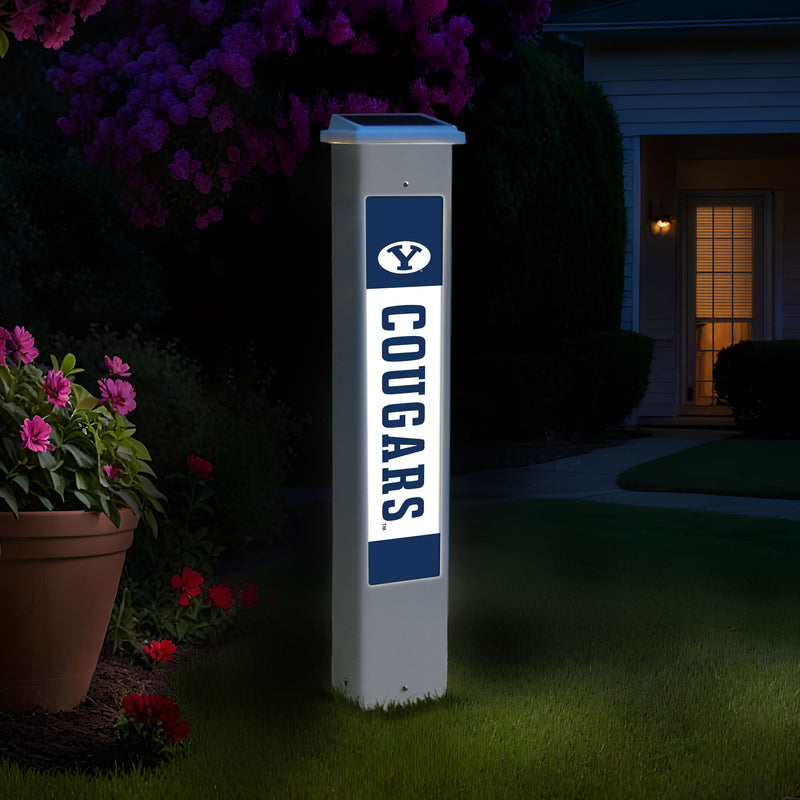 Load image into Gallery viewer, NCAA Team Glow Post - Brigham Young University
