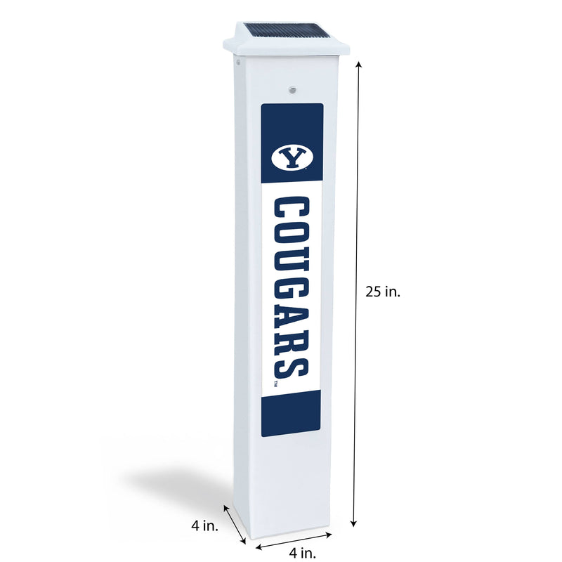 Load image into Gallery viewer, NCAA Team Glow Post - Brigham Young University
