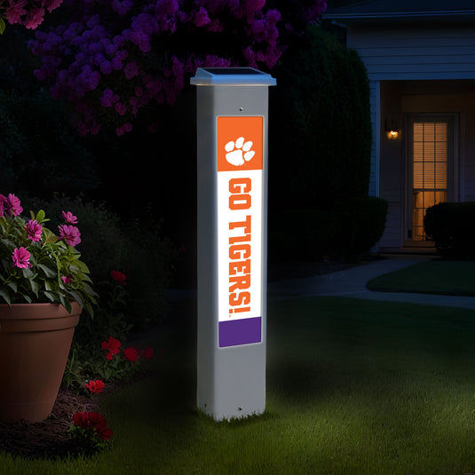 NCAA Team Glow Post - Clemson