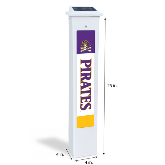 NCAA Team Glow Post - East Carolina