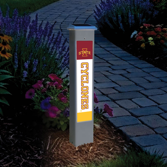 Fan Creations NCAA Team Glow Post - Iowa State