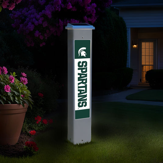 NCAA Team Glow Post - Michigan State