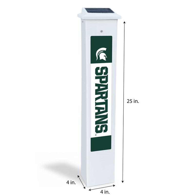 Load image into Gallery viewer, NCAA Team Glow Post - Michigan State
