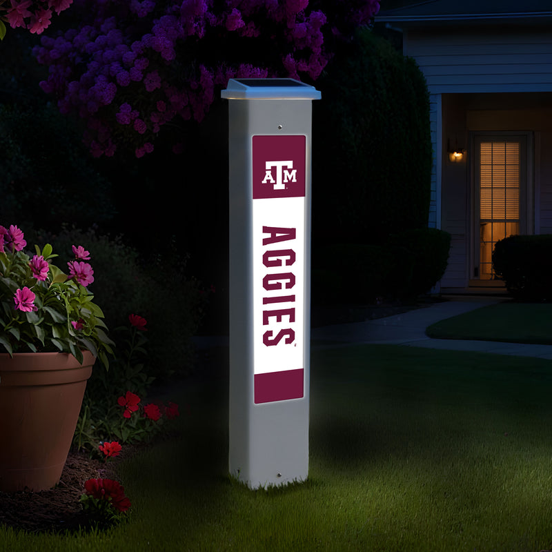 Load image into Gallery viewer, NCAA Team Glow Post - Texas A&amp;M
