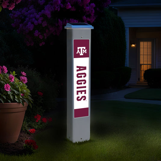 NCAA Team Glow Post - Texas A&M