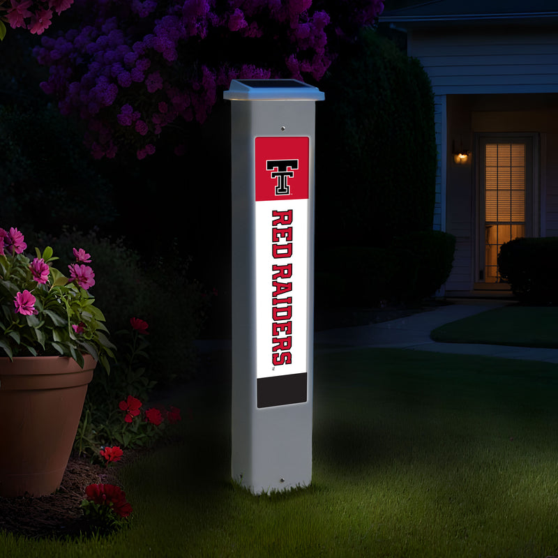 Load image into Gallery viewer, NCAA Team Glow Post - Texas Tech
