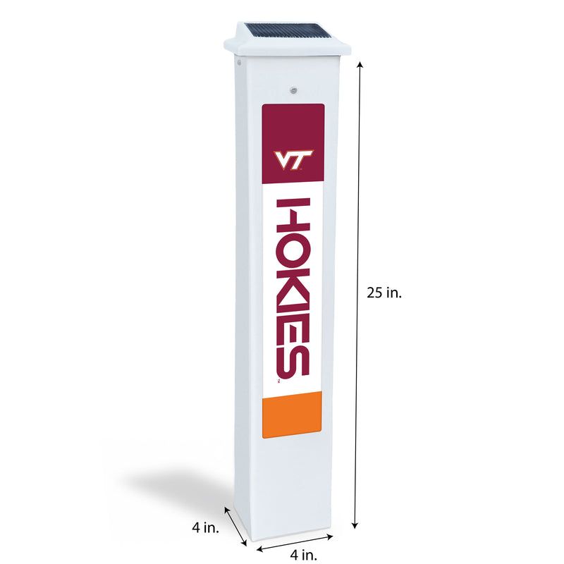 Load image into Gallery viewer, NCAA Team Glow Post - Virginia Tech
