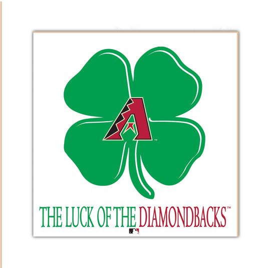 Fan Creations Home Decor Arizona Diamondbacks   Luck Of The Team 10x10