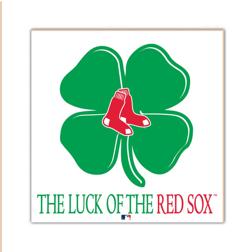 Fan Creations Home Decor Boston Red Sox   Luck Of The Team 10x10
