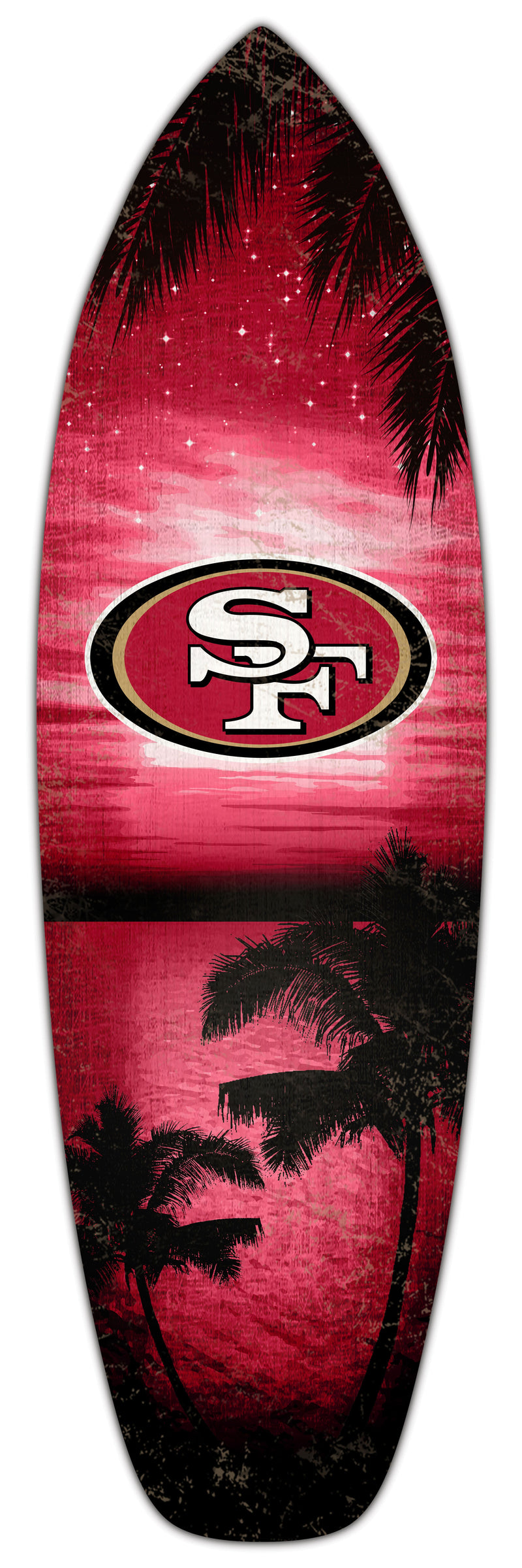 Load image into Gallery viewer, 24inch NFL San Francisco 49ers Surfboard Wall Art
