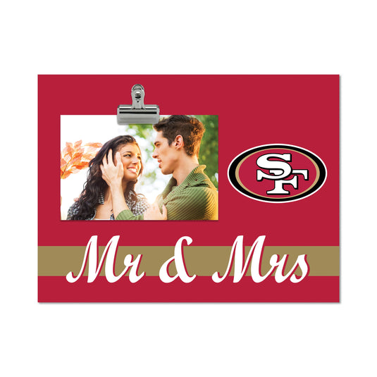 Brightline Mr. and Mrs. NFL San Francisco 49ers Clip Frame