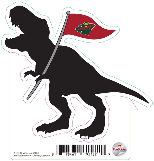 Fan Creations Decal Minnesota Wild - NHL 3 inch Decal