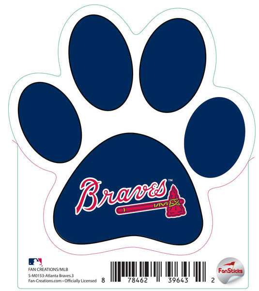 Fan Creations Decal Atlanta Braves-MLB - 3inch Decal