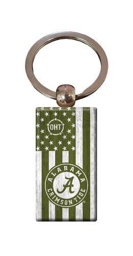 Fan Creations Home Decor Alabama  OHT Flag Keychain