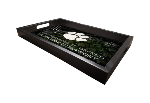 Fan Creations Home Decor Clemson  OHT Tray