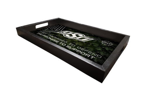 Fan Creations Home Decor Oklahoma State  OHT Tray