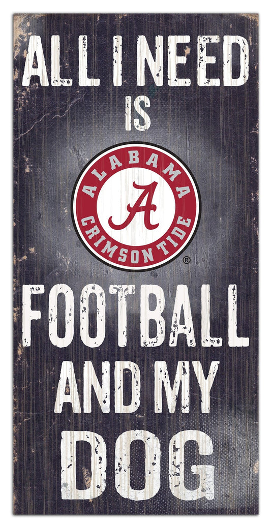 Fan Creations 6x12 Sign Alabama My Dog 6x12 Sign