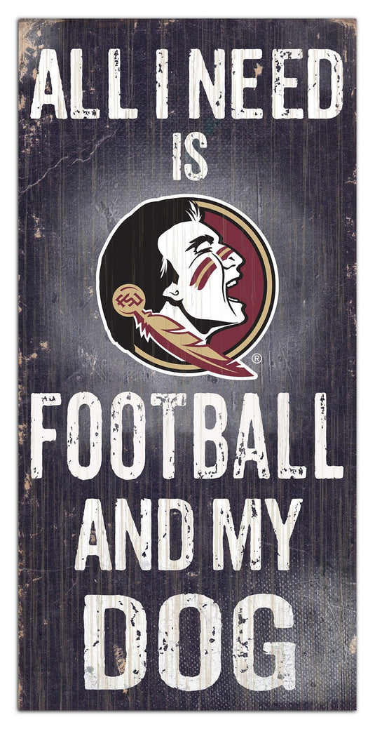Fan Creations 6x12 Sign Florida State My Dog 6x12 Sign