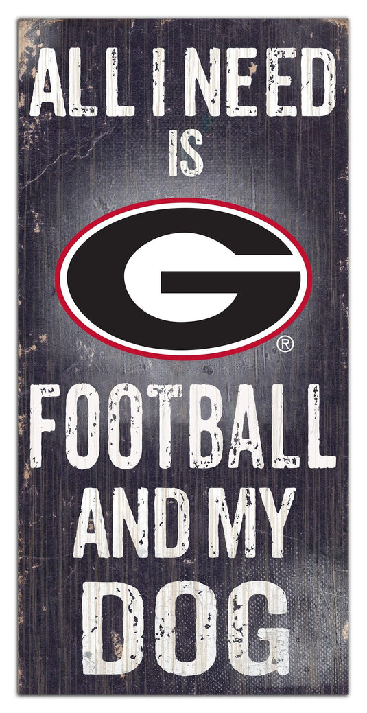 Fan Creations 6x12 Sign Georgia My Dog 6x12 Sign