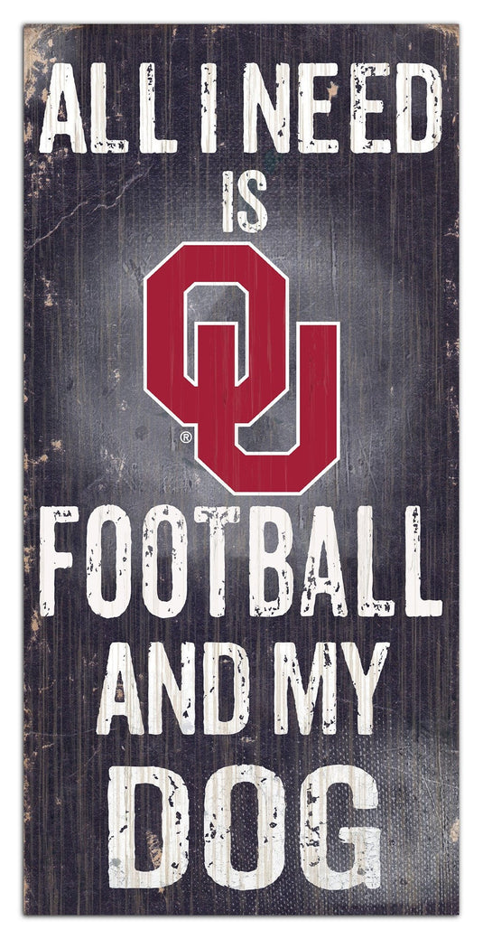 Fan Creations 6x12 Sign Oklahoma My Dog 6x12 Sign