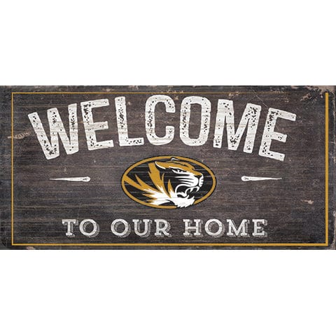 Fan Creations 6x12 Horizontal Missouri Welcome Distressed 6 x 12