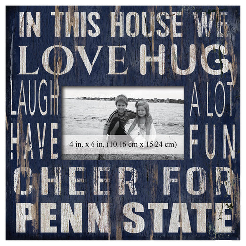 Fan Creations Home Decor Penn State  In This House 10x10 Frame