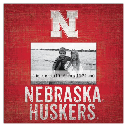 Fan Creations Home Decor Nebraska  Team Name 10x10 Frame