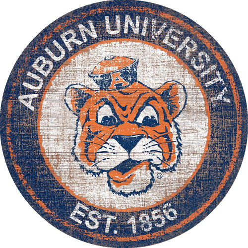 Fan Creations Home Decor Auburn Heritage Logo Round